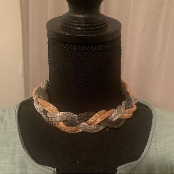 Beautiful Braided Necklace   - Picture 1 of 4